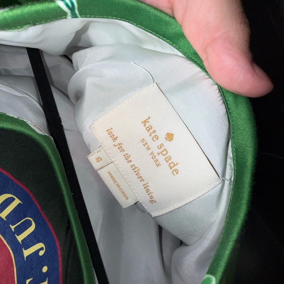 Kate Spade Green Floral Dress - Picture 7 of 8